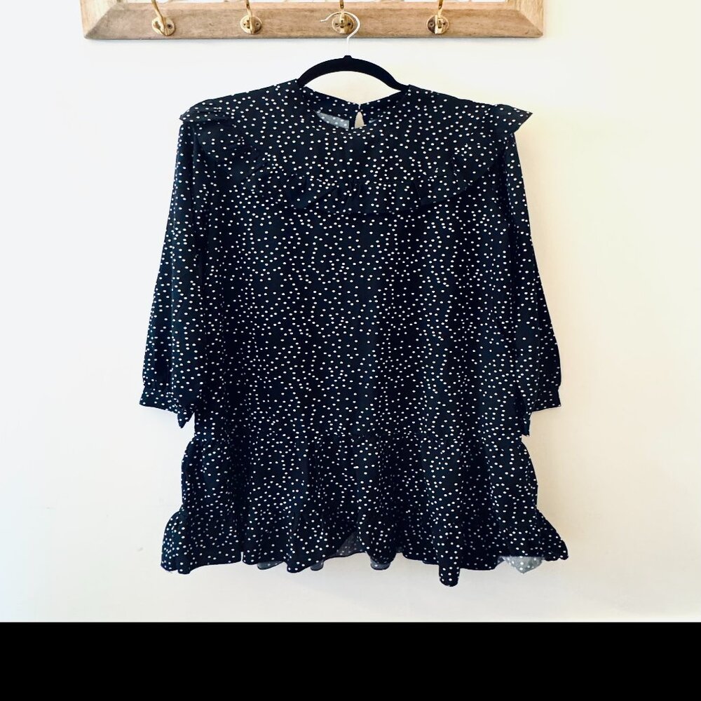 SHEIN Coquette Polka Dot Baby Doll Dress